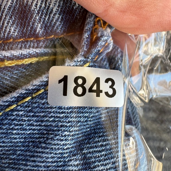 Levis 550 Relaxed Fit Tapered Leg Blue Denim Jeans Mens 34x30 Medium Wash - Picture 8 of 8